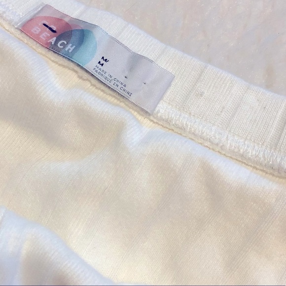 Free People Off -Shoulder White Beach Cover-up - Picture 5 of 5